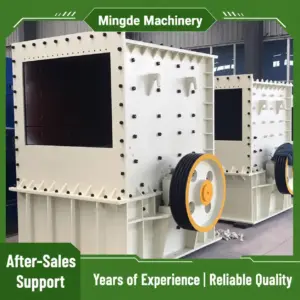 Mingde industrial box crusher production line for limestone granite and ore crushing